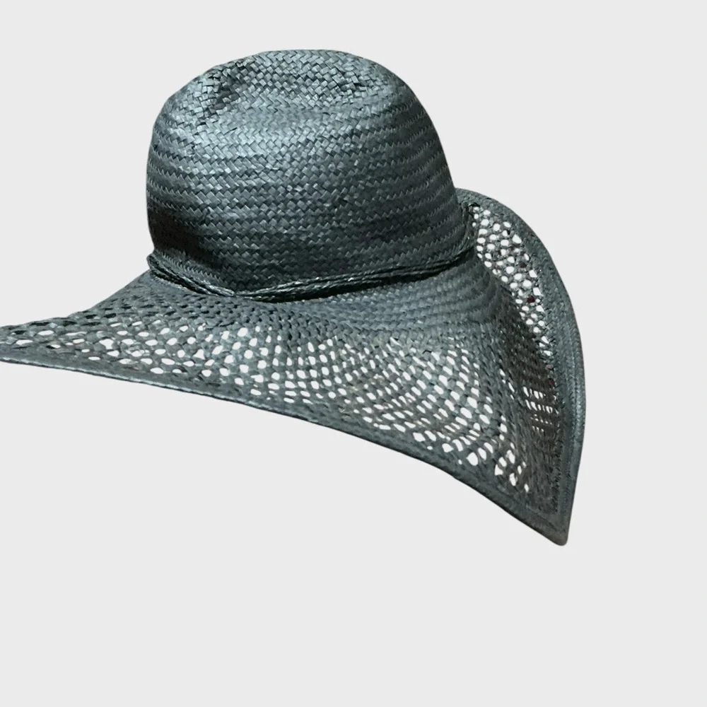Anna & Ava Floppy Wide Brim Sun Hat – Black, Chic Summer Essential